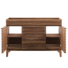 Modway Render 48" Single Sink Compatible Bathroom Vanity Cabinet - Walnut-8