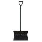 Aurora Tools Poly Snow Shovel - Polypropylene Blade - 19-3/4" Wide - D-Grip Handle - 2 Pack-Powder-coated steel handle for added strength