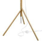 Modway Natalie Tripod Floor Lamp - White Natural-7