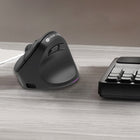 Intekview Bluetooth + 2.4G Wireless Vertical Mouse - Black-8