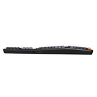 Adesso EasyTouch 1500 Ergonomic RGB Mechanical Keyboard – 104-Key, Cherry MX Red, Wired/Wireless/Bluetooth, VIA/QMK, Copilot Key-Quiet Cherry Red Mechanical Switches: Smooth and responsive keystrokes ideal for both office and home use