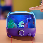 Bitzee Aquarium Interactive Digital Pet Tank: 30 Virtual Fish LED Toy Responds to Touch - Ages 5+-Nurture and Feed: These digital pets need love and care to grow from baby to adult. drop a pellet (5 included) and watch as the treat appears on the display, bringing play to life for kids 5 and up