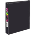 Avery Durable View Binder, 1" Sized Round Rings, 5-1/2" x 8-1/2" , Black, (17167)-Durable View Binder with 175-Sheet capacity