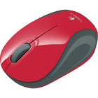 Logitech M187 Wireless Mini Mouse, Red/Black-Tiny Nano receiver stays securely in your USB port and if removed, is stored conveniently inside the mouse