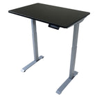 Victor Height Adjustable Compact Full Electric Standing Desk - 3' Wide - Black-28.7”- 48.4” tabletop height range offers multiple ergonomic settings for users of various heights