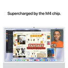 Apple iMac 24" - M4 Chip - 8 Core GPU - 256 GB SSD - 16 GB RAM - Silver - English-Apps fly with apple silicon: All your favourites, including Microsoft Excel, Adobe Photoshop and Zoom, run lightning fast in macOS.