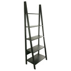 kieragrace Providence Miller Floor Shelf - Black Matte Finish, 5-Tiered-Corner shelf, 5-tiered