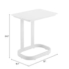 Zuo Friss End Table - White-6
