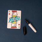 Kikkerland Make Your Own Playing Cards-Unleash your creativity