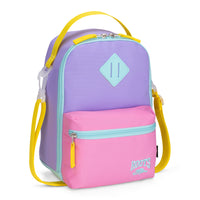 Roots Insulated Lunch Bag - 7L - Pink Purple-Insulated Compartment: Keeps meals fresh and cool until lunchtime