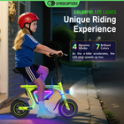 Gyrocopters Radi8 Electric Scooter for Kids - Speed 25 kmph - Range 20 km - LED Lights - Green-For added security, the integrated Anti-Theft GPS tracker allows parents to monitor the vehicle’s location in real-time via iOS devices
