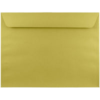 JAM Paper 9" x 12" Booklet Envelopes, Chartreuse Green, 1000 Pack (21516021b)-9" x 12"