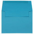 JAM Paper A6 Coloured Invitation Envelopes - 4.75 x 6.5 - Blue Recycled - 50 Pack-Envelope Features: Straight gummed flap closure, high quality smooth paper finish, made with 30% recycled materials