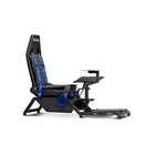 Next Level Racing Flight Simulator Boeing Commercial Edition - Blue/Black-Dedicated flight cockpit for maximum simulation immersion