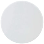 Modway Track Round Dining Table - White-Plastic non-marking foot caps