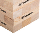 Triumph Fun Size Tumble Wooden Blocks-STRONG AND DURABLE - Strong stacking blocks are made from New Zealand pine wood