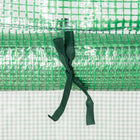Outsunny 28" x 20" x 63" Portable Greenhouse with 4 Tier Shelves - Dark Green- With four levels inside to place plants
 