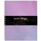 Mead Undated West Village 12 Month Large Weekly/Monthly Planner - 11" H x 9" W - Bilingual-One month per two page spread has unruled daily blocks, a lined to-do section, a “simplicity tip” to help you plan and a tab for easy navigation
