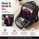 Vangoddy Padded Camera Shoulder Bag - Magenta-6