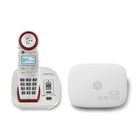 Ooma Senior Phone Service Bundle with Concierge Service and Clarity Amplified Cordless Phone - White-Never miss an important call with a visual ringer, adjustable ringer volume, and adjustable speaker volume for the hearing impaired