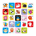 Banana Panda High Contrast Baby Card Set-Food packaging grade inks: safe for little ones