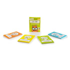 Open The Joy Let’s Talk! Conversation Cards - English Version-Each card has a sentence to complete on the front to explore thoughts and feelings, and a few sub-questions on the back to prompt stories and open-ended responses