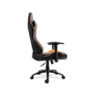 COUGAR Outrider Reclining and Tilting Gaming Chair - Black and Orange-Full Steel Frame