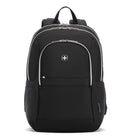 Swiss Gear Womens Laptop Backpack - Black-Padded, felt-lined laptop pocket fits up to a 16” laptop