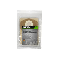Big Vac Paper Dustbag Package - 4 Gallon - 3 Pack-Includes 3 durable 4-gallon paper dustbags