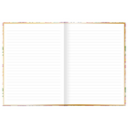 Hilroy Mahjong Hardcover Fashion Journal - 6" W x 8" H - Lined - 80 Sheets - White-Casebound