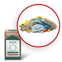 TerraCycle Personal Protective Equipment Zero Waste Box - Small-Use this box to recycle equipment used for personal safety
