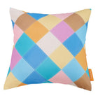 Modway Outdoor Patio Pillow Set - Diamond - Set of 2-Plush Polyester Fiber Filling