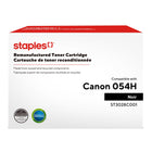 Staples Canon 054H Remanufactured Toner Cartridge - High Yield - Black-Black