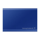 Samsung T7 500GB USB 3.2 Gen. 2 Portable Solid State Drive - Blue-Embedded with upgraded software for PCs and Macs to help you set up a password and get the latest firmware updates