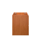 Modway Scenic 24" Wall-Mount Bathroom Vanity Cabinet - Cherry/Walnut-Sink Basin Not Included