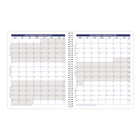 Blueline 2026 DuraGlobe 14-Month Monthly Planner - Bamboo Fibre Paper - 8-7/8" x 7-1/8" - Joyful - Bilingual-Made with bamboo fibre paper, a highly renewable resource
