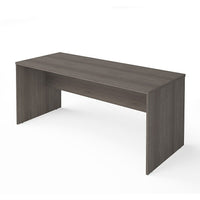 Bestar i3 Plus Executive Desk, Bark Grey (160400-1147)-Executive Desk