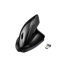 Adesso iMouse V30 Wireless Vertical Ergonomic Mouse – Black-Ergonomic Vertical Design – Supports a natural handshake grip to reduce wrist strain and carpal tunnel risk
