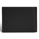 Champs Onyx Leather Access Top Wing Wallet - Black-RFID Lining