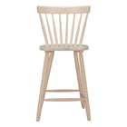 Zuo Tyce Counter Stool - Natural - Set of 2-Ergonomic and supportive footrest