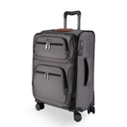 Ricardo Beverly Hills Montecito 3.0 Softside 21" Carry On Luggage - French Grey-Abrasion- and durable water-repellent treatment