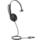 Yealink UH35 Mono USB-C/USB-A Wired Headset - Microsoft Teams-The headset’s design, featuring new ear cushions and memory foam, helps to reduce background noise, offering a satisfactory listening environment.