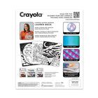 Crayola 32-Page Adult Colouring Book - Mercury in Retrograde-Features zodiac signs, tarot cards, and cosmic themes inspired by Mercury in retrograde