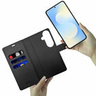 Blu Element Folio Case 2-in-1 for Galaxy S26+ - Black-Car mount compatible