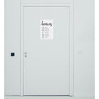 Cosco Dry Erase Business Hours Sign - 8" x 12" - White/Black - Indoor - Rewritable - French Text-Designed for indoor use, the 8" x 12" size provides clear visibility on doors, walls, or entryways