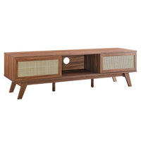 Modway Soma 60" TV Stand - Walnut-Modern TV Stand