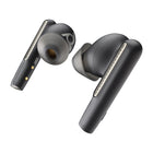 Poly Voyager Free 60 Earbuds with USB-A Adapter - Carbon Black-Won't wear out its welcome before you finish your day