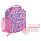 Jump Lunch Bag with 2 Containers - Pink-100 ml and 540 ml snack containers included