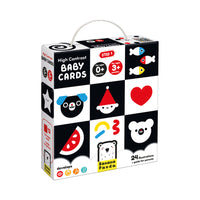 Banana Panda High Contrast Baby Card Set-Engaging learning activity for newborn that stimulates the brain - boost visual development and help develop concentration with high-contrast flash cards