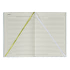 Gry Mattr B5 Striped Notebook-Two ribbon page markers